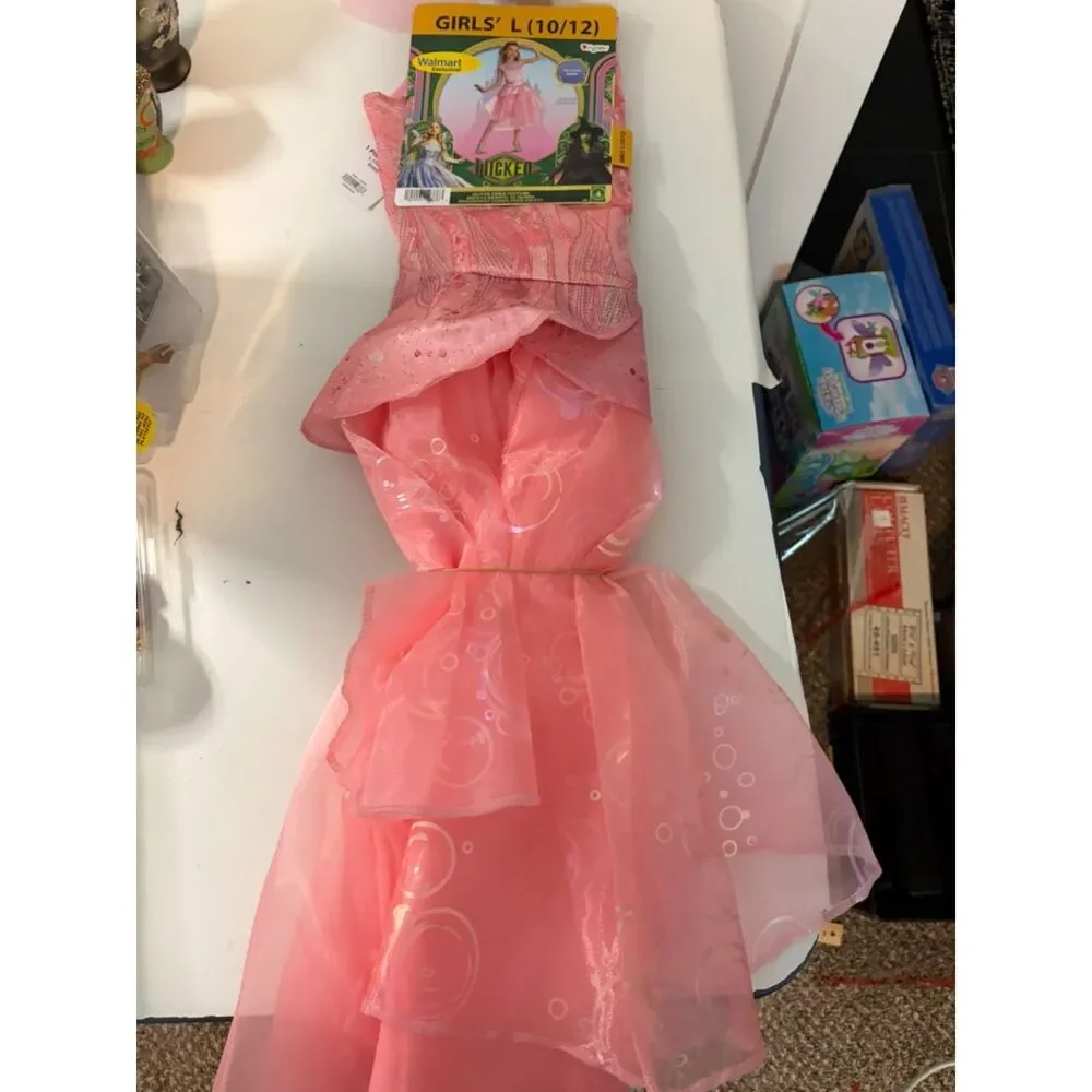 wicked the Musical Glinda Upland Girls costume Large 10/12